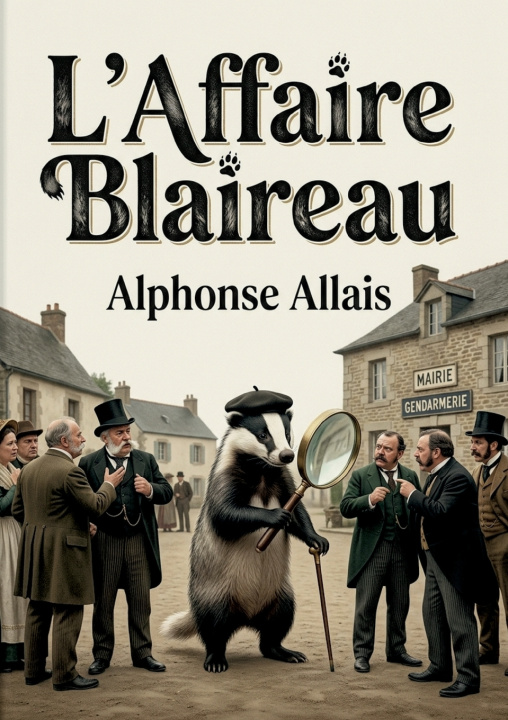 Carte AFFAIRE BLAIREAU ALLAIS ALPHONSE