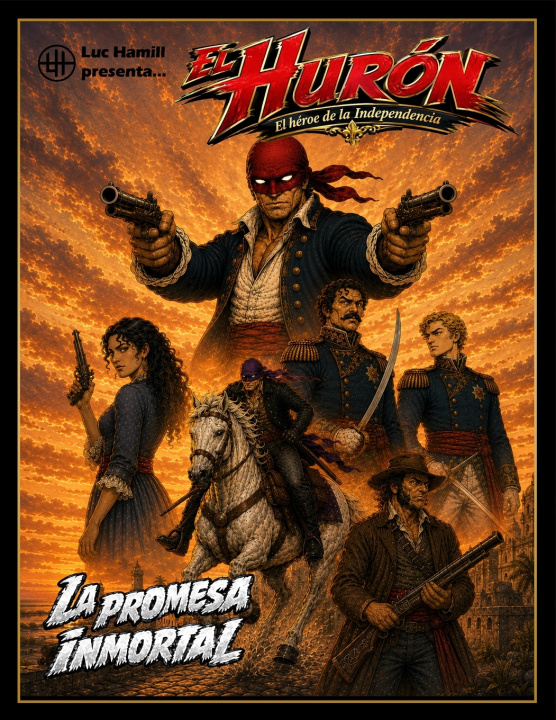Книга El Hurón. El héroe de la Independencia Luc Hamill