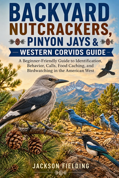 Carte Backyard Nutcrackers, Pinyon Jays & Western Corvids Guide Jackson Fielding