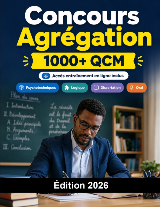 Книга Concours Agrégation 2026 Préparation Concours France