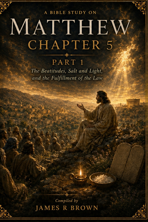 Book Matthew Chapter 5, Part 1 James R Brown