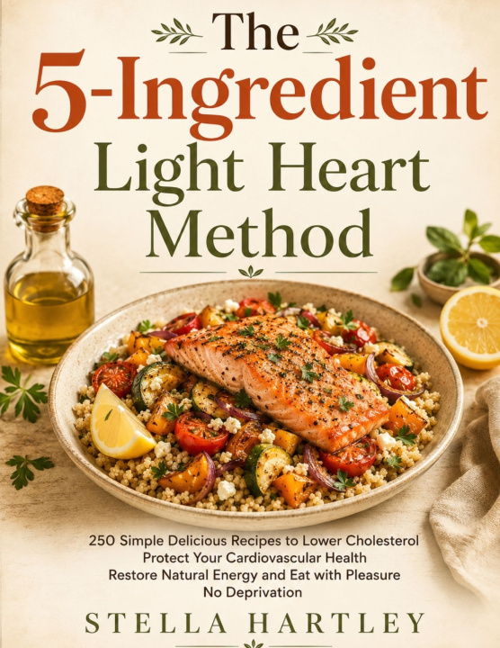 Livro The 5-Ingredient Light Heart Method Stella Hartley
