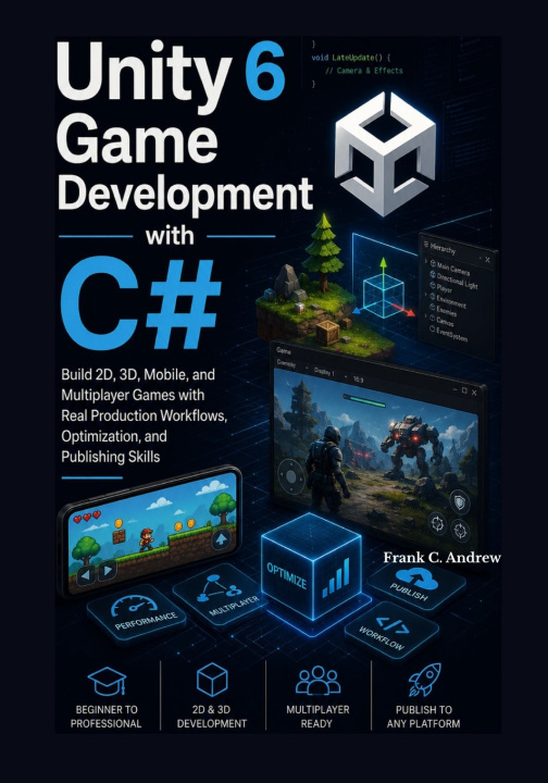 Livro Unity 6 Game Development with C# Frank C Andrew