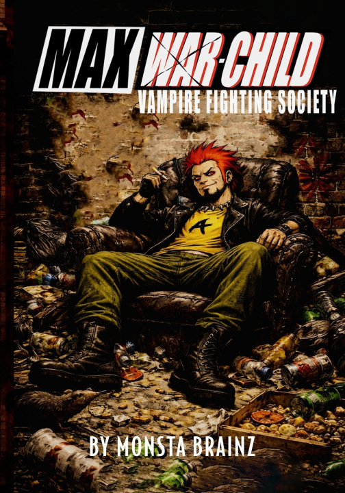 Livro Max War-Child Monsta Brainz