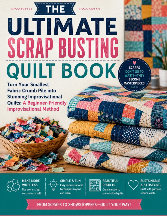 Книга THE ULTIMATE SCRAP BUSTING QUILT BOOK Jeffrey Suitman