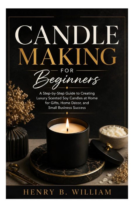 Книга CANDLE MAKING FOR BEGINNERS HENRY B. WILLIAM