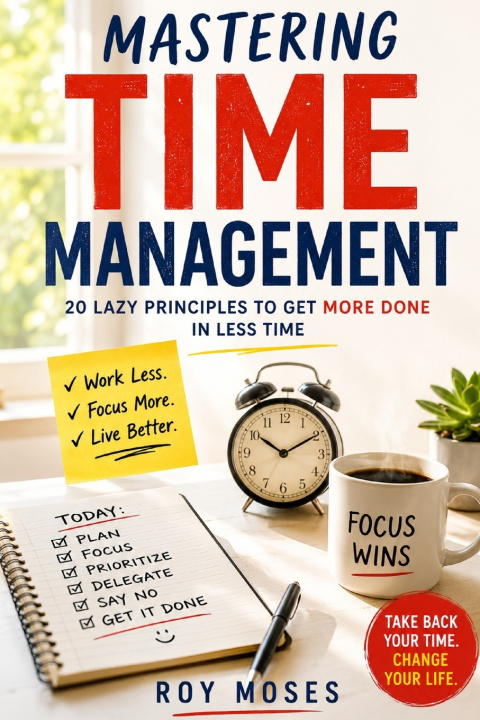 Libro Mastering Time Management Roy Moses