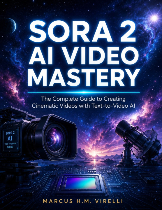 Knjiga SORA 2 AI VIDEO MASTERY Marcus H.M. Virelli