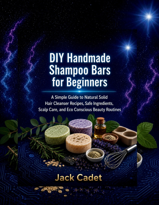 Книга DIY Handmade Shampoo Bars for Beginners Jack Cadet