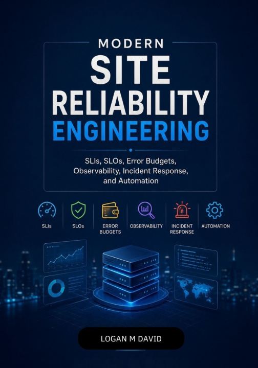Livro Modern Site Reliability Engineering Logan M David