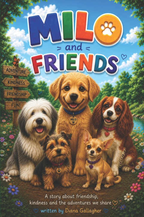 Livro Milo and Friends Diana Gallagher