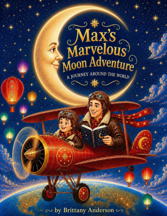 Książka Max's Marvelous Moon Adventure Brittany Anderson