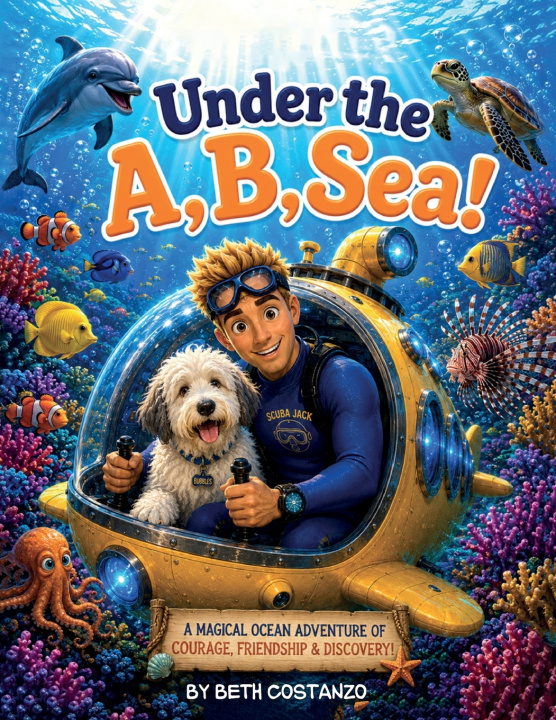 Книга Under The A,B, Sea! Beth Costanzo
