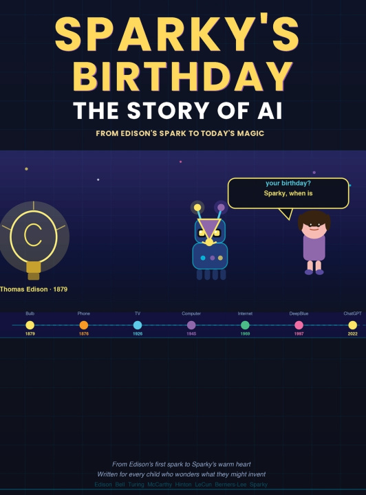 Livro Sparky's Birthday The Story of AI SAM I YAM