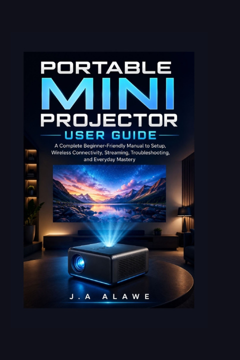 Boek Portable Mini Projector User Guide J. A. Alawe