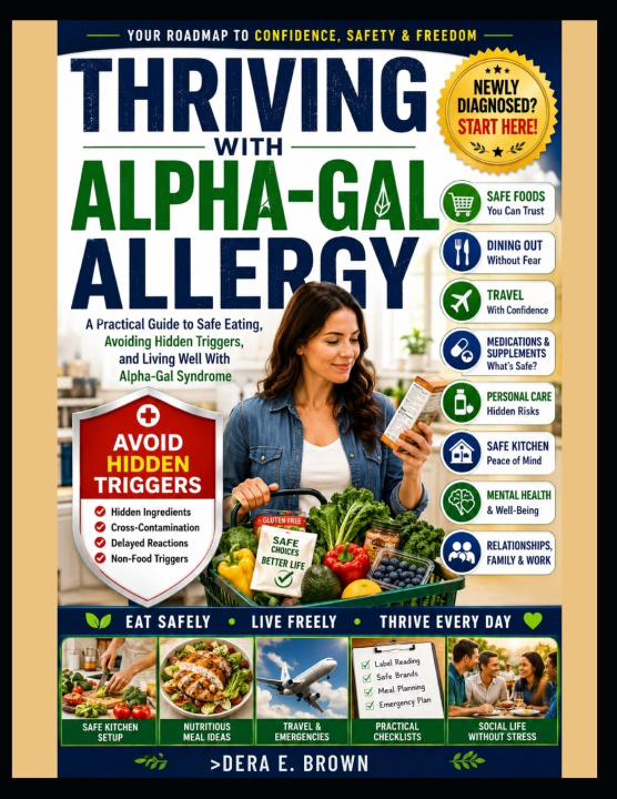 Buch Thriving With Alpha-Gal Allergy DERA E. BROWN