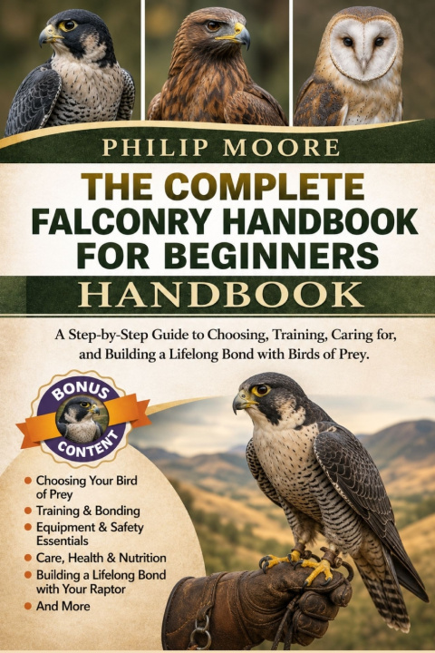 Kniha THE COMPLETE FALCONRY HANDBOOK FOR BEGINNERS PHILIP MOORE