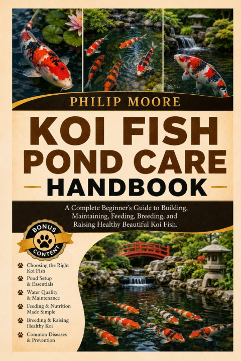 Book KOI FISH POND CARE HANDBOOK PHILIP MOORE