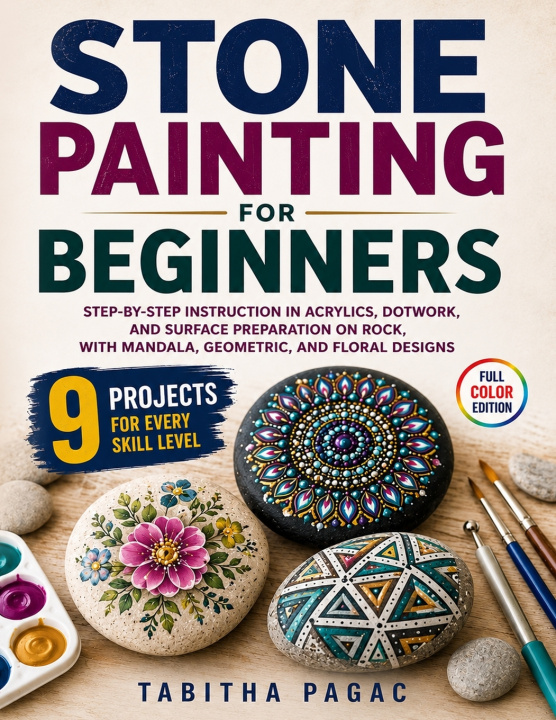 Kniha Stone Painting for Beginners Tabitha Pagac