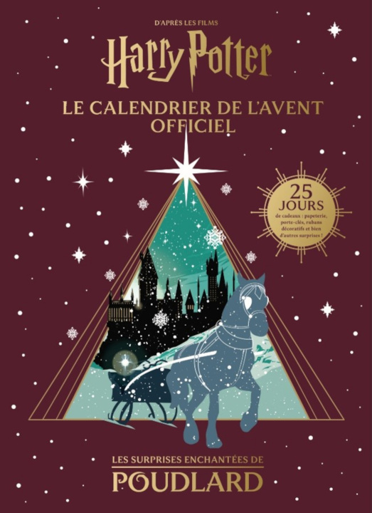 Kniha Harry Potter - calendrier de l'avent 