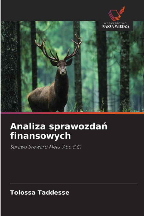 Könyv Analiza sprawozdań finansowych Tolossa Taddesse