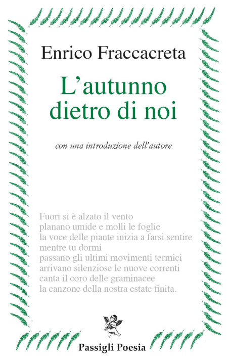 Libro autunno dietro di noi Enrico Fraccacreta