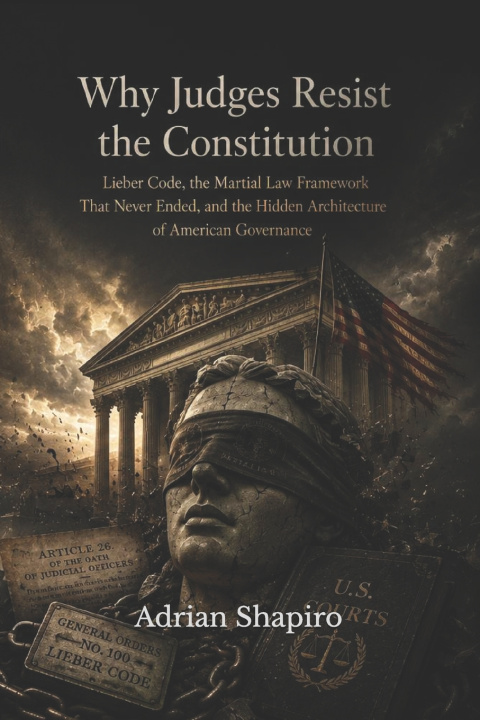 Книга Why Judges Resist the Constitution Adrian Shapiro