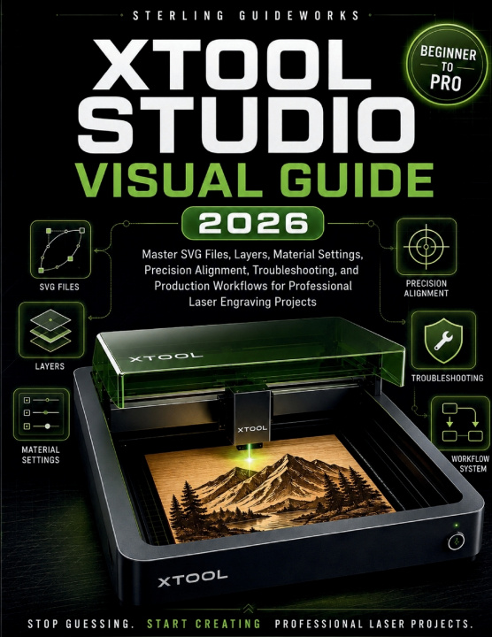 Book XTOOL STUDIO VISUAL GUIDE 2026 STERLING GUIDEWORKS