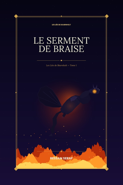 Книга Le Serment de Braise Ressan Seraf