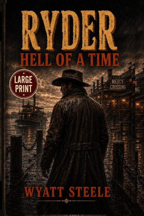 Książka Ryder - Hell of a Time - LARGE PRINT Wyatt Steele