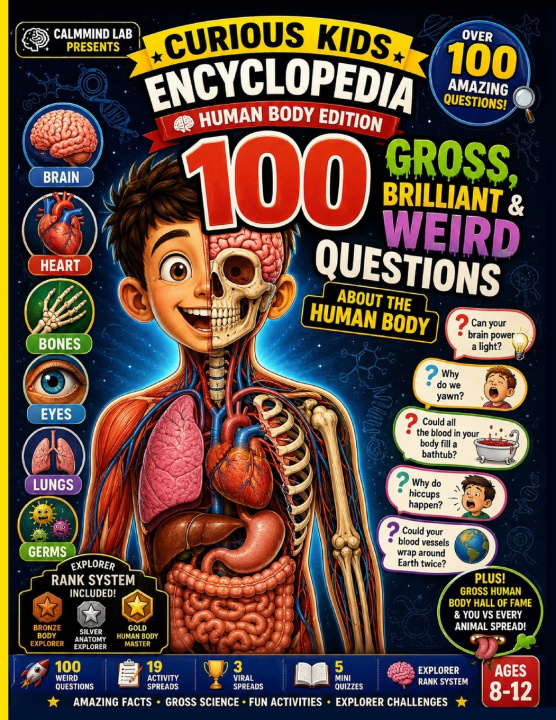 Buch Curious Kids Encyclopedia CalmMind Lab