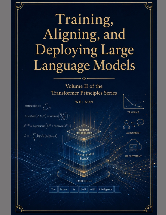Книга Training, Aligning, and Deploying Large Language Models Wei Sun