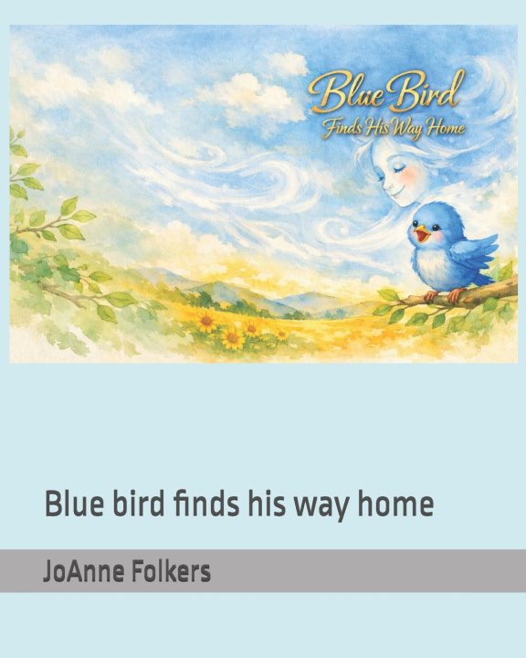 Carte Blue bird JoAnne Violet Folkers