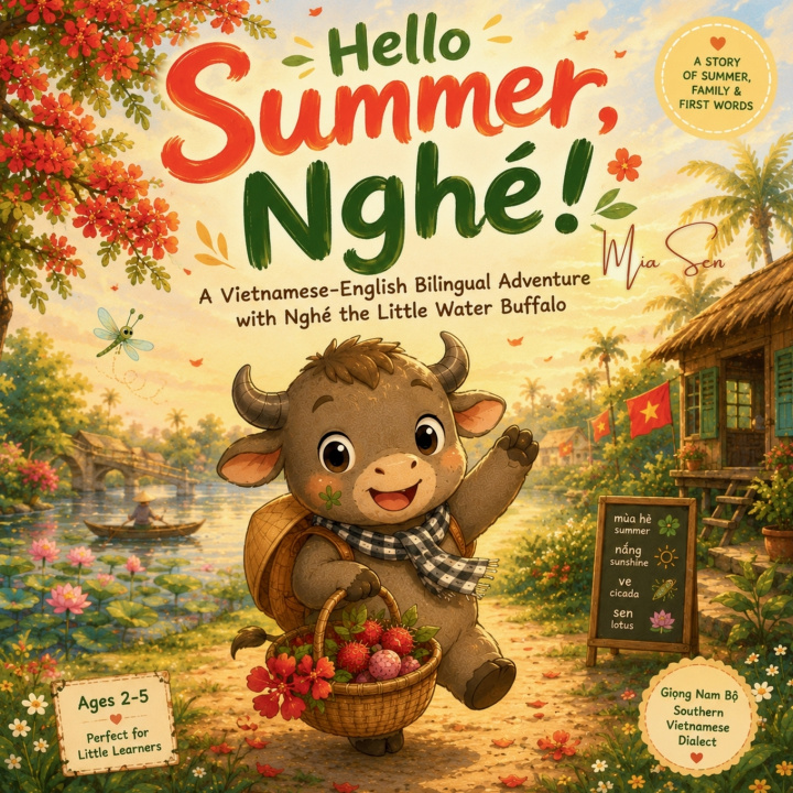 Книга Hello Summer, Nghé! Mia Sen