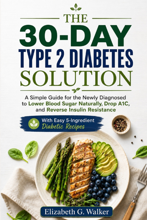Könyv THE 30-DAY TYPE 2 DIABETES SOLUTION Elizabeth G. Walker