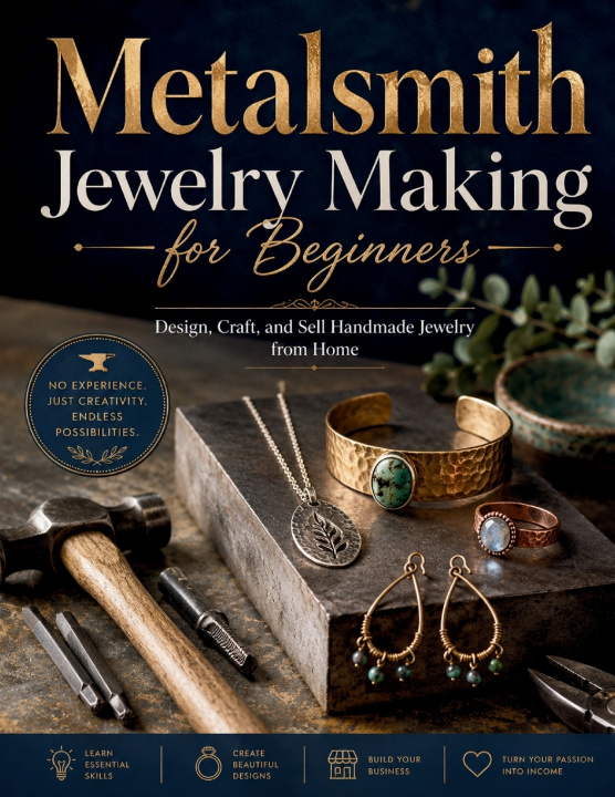 Книга Metalsmith Jewelry Making for Beginners Quam Pascal