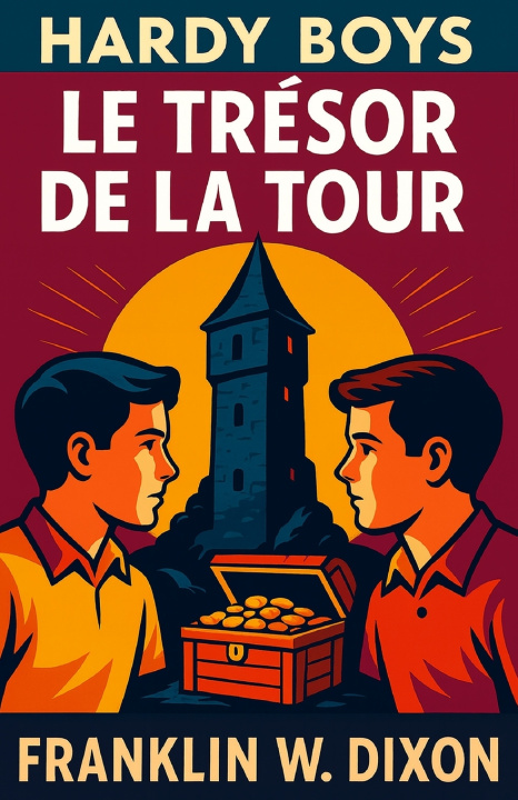 Carte Le Trésor de la Tour Franklin W. Dixon