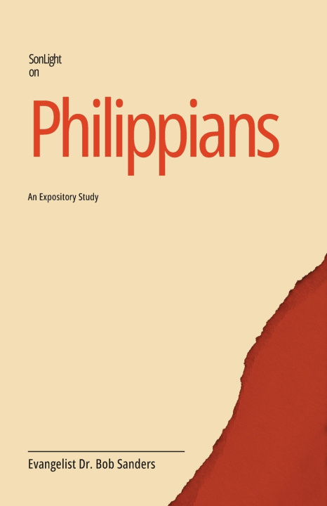 Book Philippians Evangelist Dr. Bob Sanders