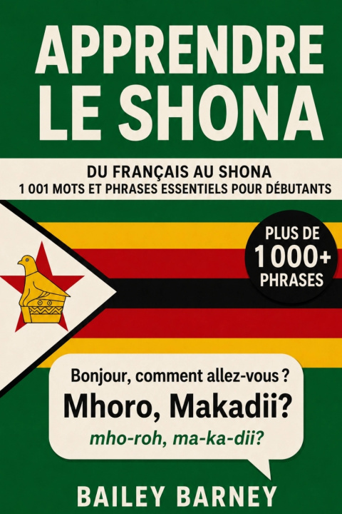 Carte Apprendre le shona Bailey Barney