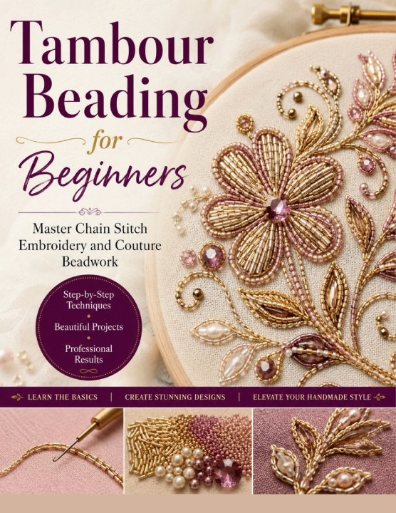 Książka Tambour Beading for Beginners Zeno Intreccio