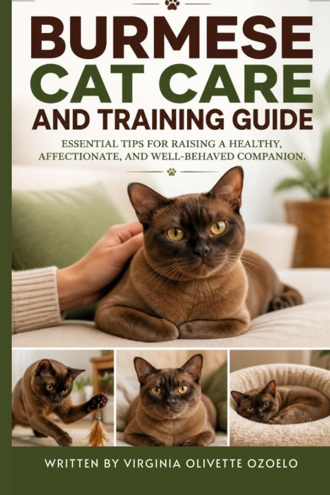 Książka BURMESE CAT CARE AND TRAINING GUIDE Virginia Olivette Ozoelo