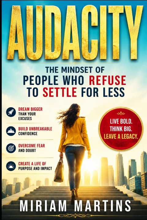 Livro AUDACITY MIRIAM MARTINS