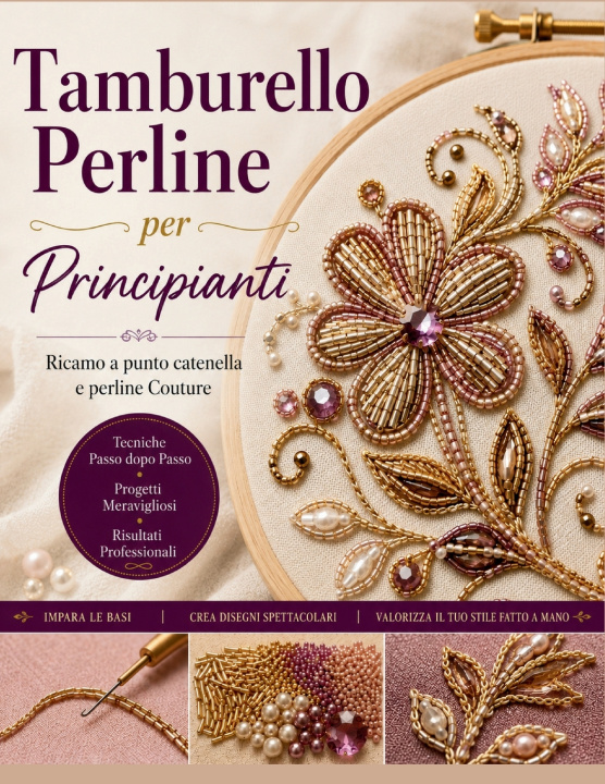 Knjiga Tamburello Perline per Principianti Zeno Intreccio