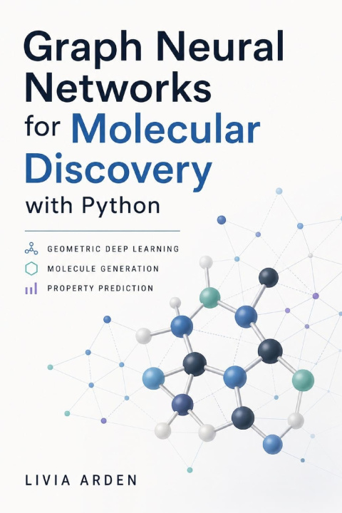 Książka Graph Neural Networks for Molecular Discovery with Python Livia Arden