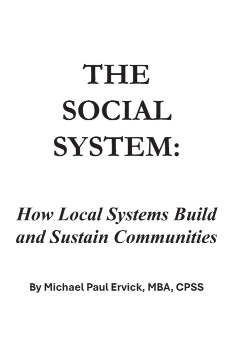 Książka The Social System Michael Paul Ervick