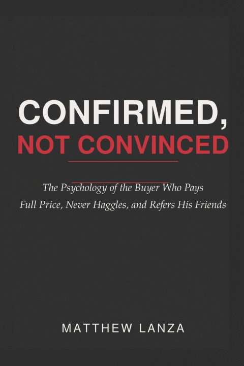Book Confirmed, Not Convinced Matthew Lanza