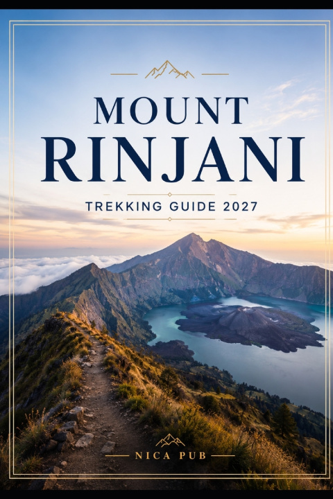 Książka MOUNT RINJANI TREKKING GUIDE 2027 Nica Pub
