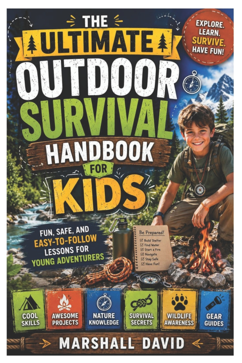 Libro The Ultimate Outdoor Survival Handbook for Kids Marshall David