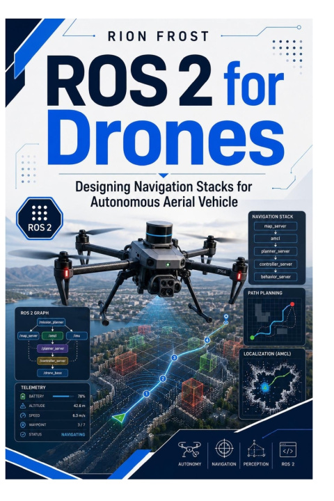 Książka ROS 2 for Drones RION FROST