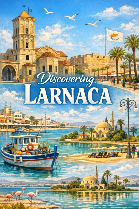 Книга Discovering Larnaca Marcello Avallone